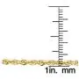 14K Rope 1.5MM - 4MM Diamond Cut Rope Gold Chain Necklace For Men And Women- 16-30, Lobster Clasp, Twist Braided Jewelry Gadget, Perfect For Pendants, 16-30 Inch
