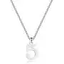 ENSIANTH Lucky Number Necklace Stainless Steel Pendant Necklace Best friend Gift Birthday Gift Number 0-9 ENSIANTH Lucky Number Necklace Stainless Steel Pendant Necklace Best friend Gift Birthday Gift Number 0-9