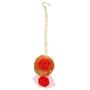 Efulgenz Indian Flower Gota Patti Jewelry Set for Haldi Mehandi Baby Shower Wedding Women Girls