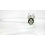 RB Gems Sterling Silver 925 Statement Ring Genuine Gemstone Cushion 12 mm, Rhodium-Plated Finish RB Gems Sterling Silver 925 Statement Ring Genuine Gemstone Cushion 12 mm, Rhodium-Plated Finish