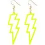 BELUCKIN Multicolor Acrylic Exaggerated Party Women Lightning Bolt Dangle Earrings Accessories Jewelry BELUCKIN Multicolor Acrylic Exaggerated Party Women Lightning Bolt Dangle Earrings Accessories Jewelry