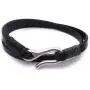 Classic Style Leather Double Wrap Handcrafted in USA - Black