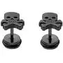 Stainless Steel Pirate Skull Stud Earrings Women Men Punk Body Piercing Earrings Stainless Steel Pirate Skull Stud Earrings Women Men Punk Body Piercing Earrings