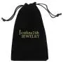 jonline24h Mens Womens Black Braided Leather Cord Rope Necklace Chain Stainless Steel Clasp 4mm 14-30inch
