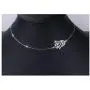 S925 Sterling Silver Choker Short Sideways Hamsa Hand Evil Eye Necklace Pendant for Women Girl S925 Sterling Silver Choker Short Sideways Hamsa Hand Evil Eye Necklace Pendant for Women Girl