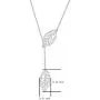 Long Necklace Sterling Silver Larait Bar Y Lariat Long Chain Drop Adjustable Necklace Gift for Her, 30''