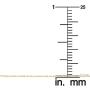 Kooljewelry 14k Yellow Gold 0.7 mm Thin Round Cable Chain Necklace (16, 18, 20, 22, 24 or 30 inch)