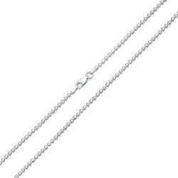 925 Sterling Silver Italian 1.5MM, 2MM Silver Bead Ball Chain Necklace, Sterling Silver Bead Necklace, Silver Ball Necklaces, Italian Bead Necklace, Solid Dog Tag Chain Military Army Necklace