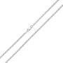 925 Sterling Silver Italian 1.5MM, 2MM Silver Bead Ball Chain Necklace, Sterling Silver Bead Necklace, Silver Ball Necklaces, Italian Bead Necklace, Solid Dog Tag Chain Military Army Necklace