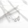 Ubrand 12 Constellation Bracelet, Stainless Steel 12 Constellations and Letter Pendant Bracelet Adjustable Stainless Steel Bracelet for Girls, Ladies, Boys, Mens