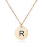 Sereney Initial Necklaces for Christmas Gift, 18k Gold/Rose-gold/Silver Plated Engraved Letter Necklace for Women, Gifts for mom, women jewelry to Best Friend, Bridesmaid.
