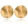 LittleB Vintage Earrings Geometric Circular Studs Earring for Women and Girls.