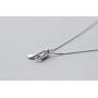 Blingsoul Music Note Sterling Silver Necklace - Music Pendant Chain Necklace Jewelry Gift for Women