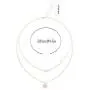 Jovono Gold Fashion MultiLayered Necklaces Dove Sequin Pendant Necklace For Women and Girls Jovono Gold Fashion MultiLayered Necklaces Dove Sequin Pendant Necklace For Women and Girls