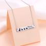 Sterling Silver Mama Llama Mother Child Animal Necklace Gifts for Mom Grandma