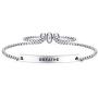 SOUSYOKYOSAM Inprirational Gifts Bracelet for Women Her, Motivational Positive Cuff Link Jewelry