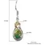 Shop LC Real 14K Yellow Gold Platinum Plated Green Western Turquoise Peridot Dangle Drop Earrings Mothers Day Gifts Shop LC Real 14K Yellow Gold Platinum Plated Green Western Turquoise Peridot Dangle Drop Earrings Mothers Day Gifts