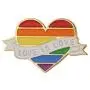 SUMFAN Gay Pride Pins-Pride LGBTQ Accessories Pin-Love is Love-Enamel Pins for Backpack Hat-Lapel Pins for Pride Festivals