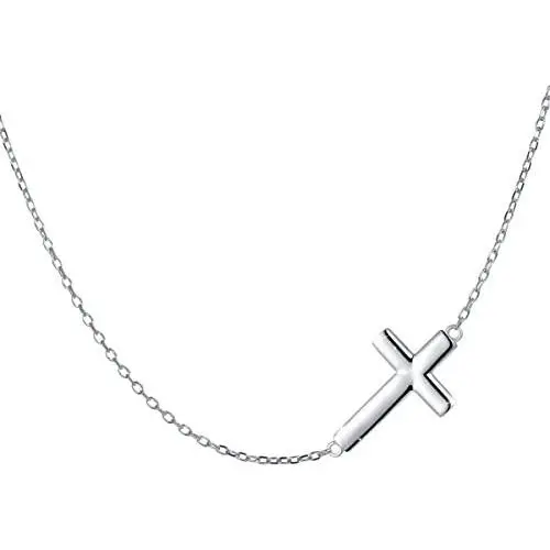 S925 Sterling Silver Sideways Choker Necklace Jewelry 14 inches to 18 inches S925 Sterling Silver Sideways Choker Necklace Jewelry 14 inches to 18 inches