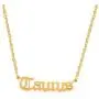 HUTINICE Scorpio Necklace for Women, 18K Gold Chain Horoscope Constilation Letter Sagittarius Necklace for Girls Birthday Gift