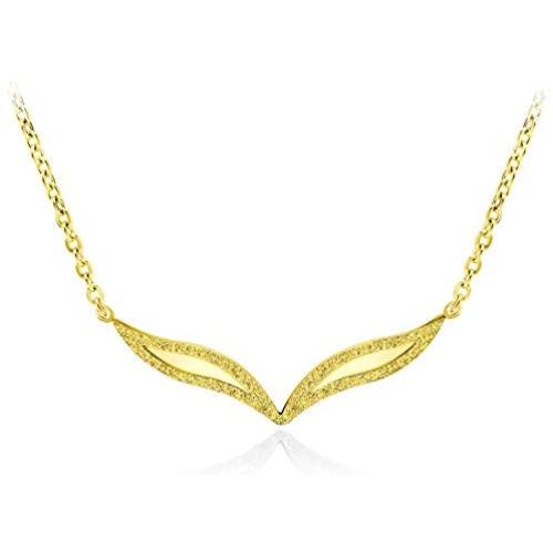 555Jewelry Stainless Steel Extendable Sparkly Cat Eyes Necklace for Women & Girls