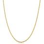 Kooljewelry 14k Yellow Gold 1.6 mm Rope Chain Necklace (14, 16, 18, 20, 22, 24 or 30 inch)