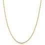 Kooljewelry 14k Yellow Gold 1.6 mm Rope Chain Necklace (14, 16, 18, 20, 22, 24 or 30 inch) Kooljewelry 14k Yellow Gold 1.6 mm Rope Chain Necklace (14, 16, 18, 20, 22, 24 or 30 inch)