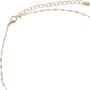 Humble Chic Simulated Druzy Delicate Necklace for Women - Gold-Tone Dainty Chain-Link Simple Pendant Choker - Minimalist Created Geode Stone Charm