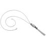 West Coast Jewelry | ELYA Faceted Crystal Stainless Steel Tassel Pendant Necklace