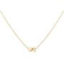 Glimmerst Initial Heart Necklace,18K Gold Plated Stainless Steel Tiny Heart Letter Necklace Personalized Monogram Name Necklace for Women Girls