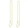 Mothers Day Gifts FANCIME 14K Real Solid Yellow Gold Threader Earrings Geometric with Natural Round Cut Diamonds Dainty Long Drop Earrings Fine Jewelry for Women Mothers Day Gifts FANCIME 14K Real Solid Yellow Gold Threader Earrings Geometric with Natural Round Cut Diamonds Dainty Long Drop Earrings Fine Jewelry for Women