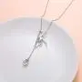S925 Sterling Silver Large Dragonfly Pendant Long Sweater Necklace 26 Inch Chain for Women Teen Girls Birthday Gifts Jewelry
