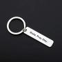 CENWA Wake Pray Slay Quote College Student Gift Friendship Keychain Morning Motivation Inspiring Jewelry Gift for Best Friend