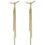Fashion Long Gold Earrings for Women Charming Lady Party Fringe Earrings Korean Style Jewelry Gifts