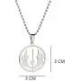 jewelry world Star Wars Jedi Order Symbol Titanium Steel pendnat Necklace with 23.7'' Beads Chain jewelry world Star Wars Jedi Order Symbol Titanium Steel pendnat Necklace with 23.7'' Beads Chain