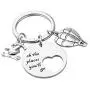 Oh The Places Youll Go Keychain Hot Air Balloon Charm Class of 2019 Graduation Gift