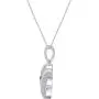 1/20 Carat (Cttw) Round Enhanced Black & White Natural Diamond Accent Elephant Pendant Necklace In 14k Gold Over Sterling Silver 1/20 Carat (Cttw) Round Enhanced Black & White Natural Diamond Accent Elephant Pendant Necklace In 14k Gold Over Sterling Silver