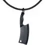 Xusamss Fashion Classic Titanium Steel Kitchen Knife Pendant Chef Necklace,22inches Box Chain Xusamss Fashion Classic Titanium Steel Kitchen Knife Pendant Chef Necklace,22inches Box Chain