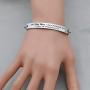 G-Ahora Military Mom Bracelet I Once Protected Him Now He Protects Us All Gifts for Army Mom Air Force Mom Navy Mom