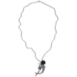Layered Chain Chunky Choker Necklace For Women Gold Punk Gothic Sweater Chain Chunky Necklace Adjustable