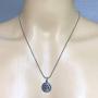 Celtic Jewelry Star Pentagram Pentacle Pagan Wicca Wiccan Magic Pewter Unisex Mens Pendant Necklace Protection Amulet Wealth Money Win Good Luck Lucky Charm Safe Travel Talisman w Silver Ball Chain