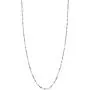 10K Solid Gold 2.0MM Diamond Cut Mirror Chain Necklace or Anklet - Unisex Sizes 10''-30'' - Yellow, White, Rose or 3 Tone