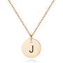 Sereney Initial Necklaces, 18k Gold/Rose-Gold/Silver Plated Engraved Letter Necklace for Women, Gifts for mom, Women Jewelry to Best Friend, Bridesmaid.