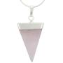 Natural Gemstone Pendant Necklace Healing Crystal Quartz Reiki Chakra Gem Stones 18 Inch Jewelry Women Girls Men Birthday Gifts
