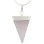 Natural Gemstone Pendant Necklace Healing Crystal Quartz Reiki Chakra Gem Stones 18 Inch Jewelry Women Girls Men Birthday Gifts
