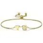 SOFTONES 14K Gold Plated Cubic Zirconia Initial Bracelet,Letter Heart Bracelets for Women Adjustable Bracelets Jewelry Gift for Girls SOFTONES 14K Gold Plated Cubic Zirconia Initial Bracelet,Letter Heart Bracelets for Women Adjustable Bracelets Jewelry Gift for Girls