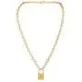 Multilayer Lock Pendant Necklace Layered Long Chain Key Padlock Necklaces Personalized Jewelry for Women Girls Boys Men Multilayer Lock Pendant Necklace Layered Long Chain Key Padlock Necklaces Personalized Jewelry for Women Girls Boys Men