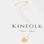 Yunison Gold Plated Coin Necklace Saint Benedict Exorcism Pendant Minimalist Jewelry