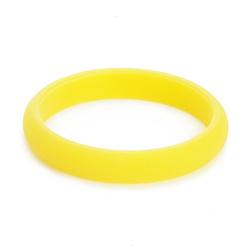 Chewbeads Juniorbeads Skinny Charles Jr. Bangle Bracelet Glow in the Dark - Lemon Ice