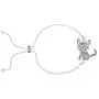 Cat Bracelets for Girls Women Kitty Mermaid Unicorn Bracelet Jewelry Gift Crystal Birthstone Adjustable Slider Cat Bracelets for Girls Women Kitty Mermaid Unicorn Bracelet Jewelry Gift Crystal Birthstone Adjustable Slider